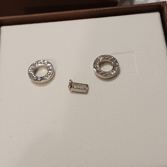 NWT! COACH EARRINGS AND MINI CHARM/PENDANT - Picture 5 of 13